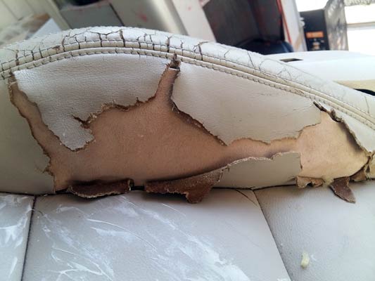 renovation siège auto cuir