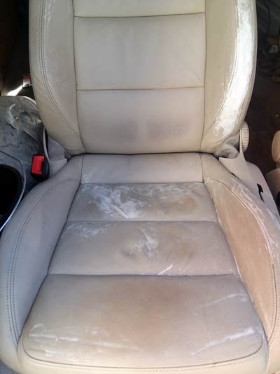 renovation siège auto cuir