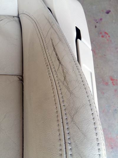 renovation siège auto cuir