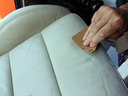 renovation siège auto cuir