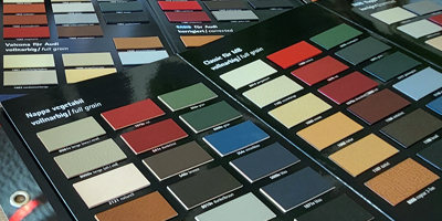 Nuanciers Sofolk, BMW, Mercedes, Porsche, RAL, CHROMATIC