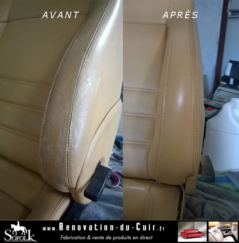 TUTORIEL RÉNOVATION SIÈGES AUTO CUIR