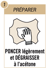 préparer le cuir