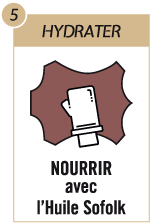 hydrater le cuir