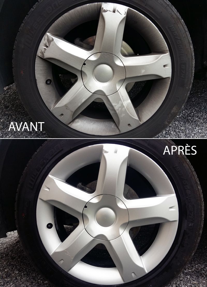 Nettoyant pour jantes auto aluminum