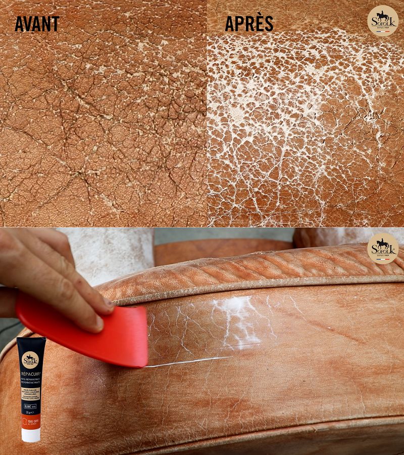Réparer cuir craquelé chaussure deals