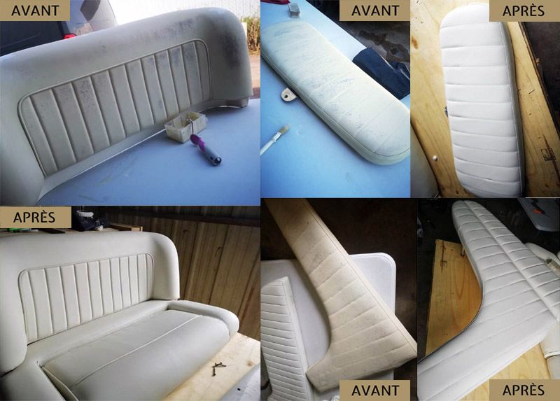 PEINTURE CUIR AUTO AVEC VERNIS INTÉGRÉ