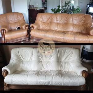 rénovation fauteuil canapé cuir bordeaux